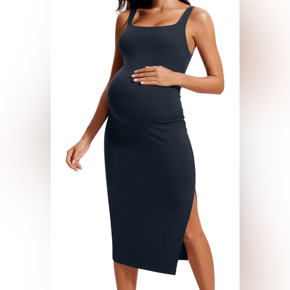CRZ Yoga Butterluxe Maternity Bodycon Dress
